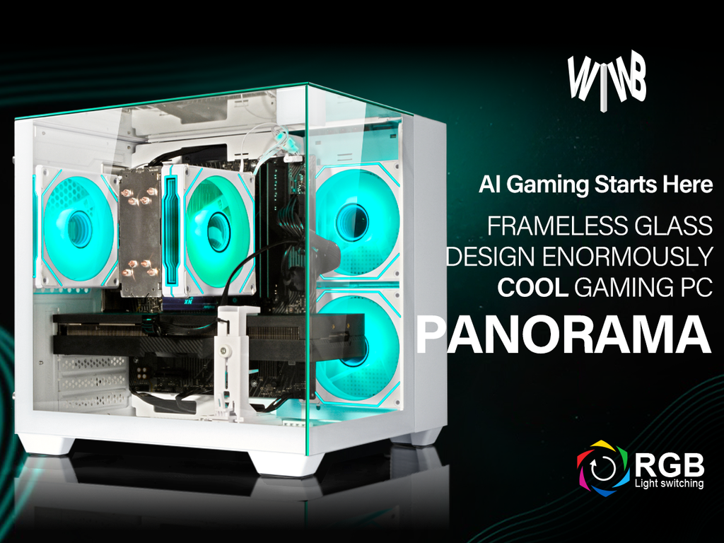 WIWB Gaming Computer  AMD Ryzen 7 8700F