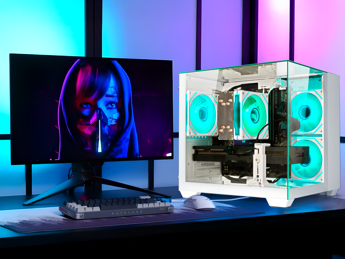 WIWB Gaming Computer  AMD Ryzen 7 8700F