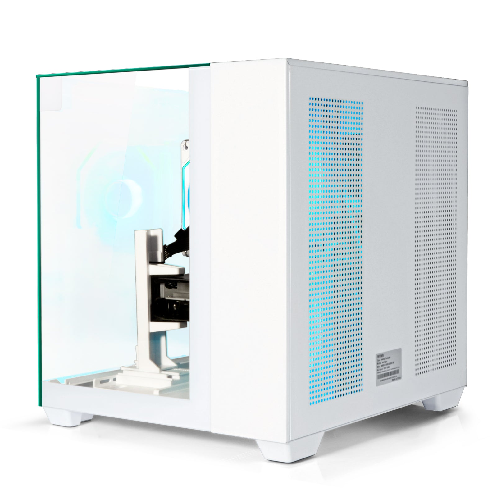 WIWB Desktop PC Computer Gaming PC: AMD Ryzen 5 5600 | RX 6500 XT 4GB | 16GB DDR4 | 1TB SSD | WiFi 6 | 1080p Esports Machine