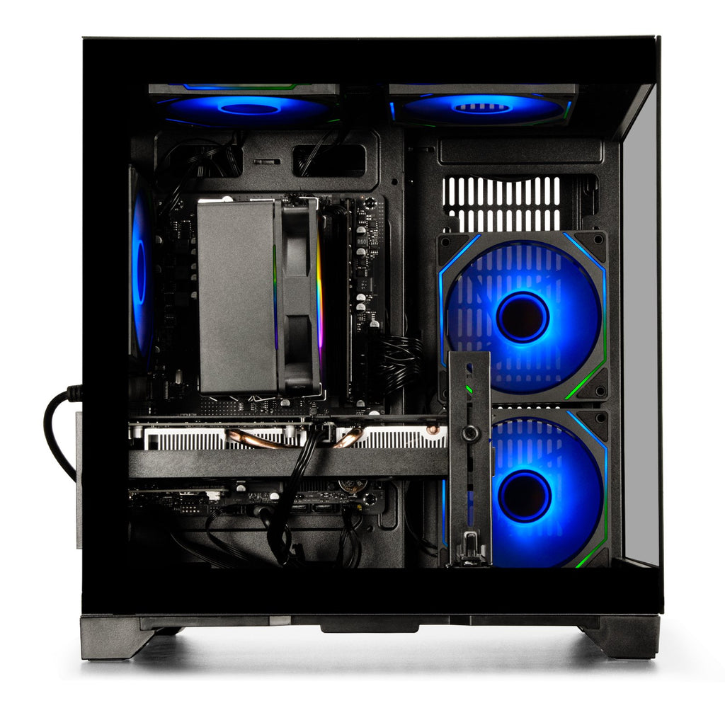 WIWB Desktop PC Computer Gaming PC: AMD Ryzen 5 5500 | RTX 3050 | 16GB DDR4 | 1TB SSD | WiFi 6 | 1080p Esports Machine