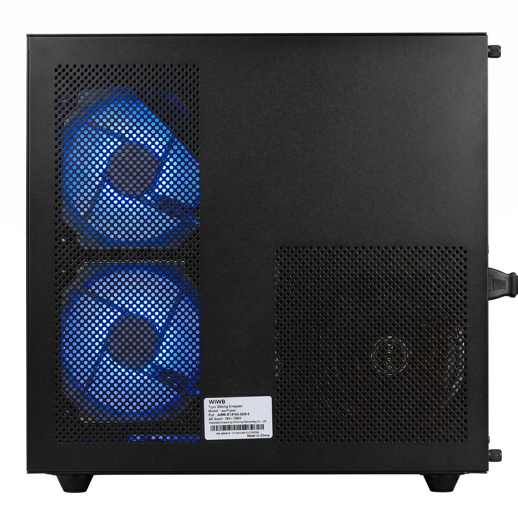 WIWB Gaming PC, Ryzen 5 4500, RX 6500 XT 4GB, 16GB DDR4, 512GB SSD, A520 Motherboard, WiFi 6