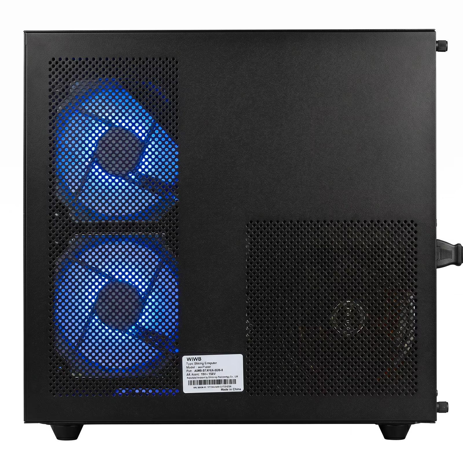 WIWB Gaming PC, Ryzen 5 4500, RX 6500 XT 4GB, 16GB DDR4, 512GB SSD, A520 Motherboard, WiFi 6