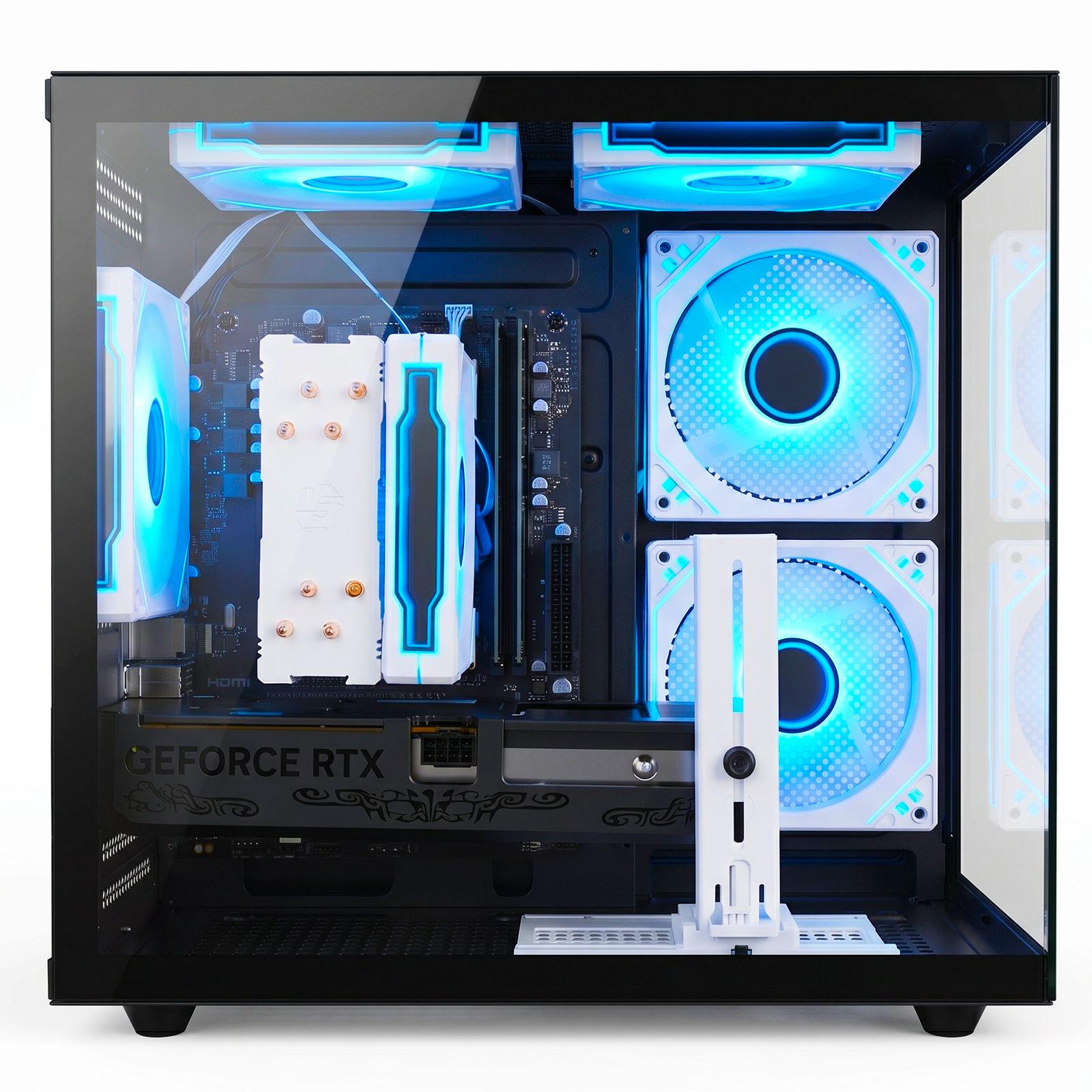 WIWB Gaming Desktop Intel i5-13400F B760 16GB RAM 1TB SSD RTX 4070 12GB Gaming PC