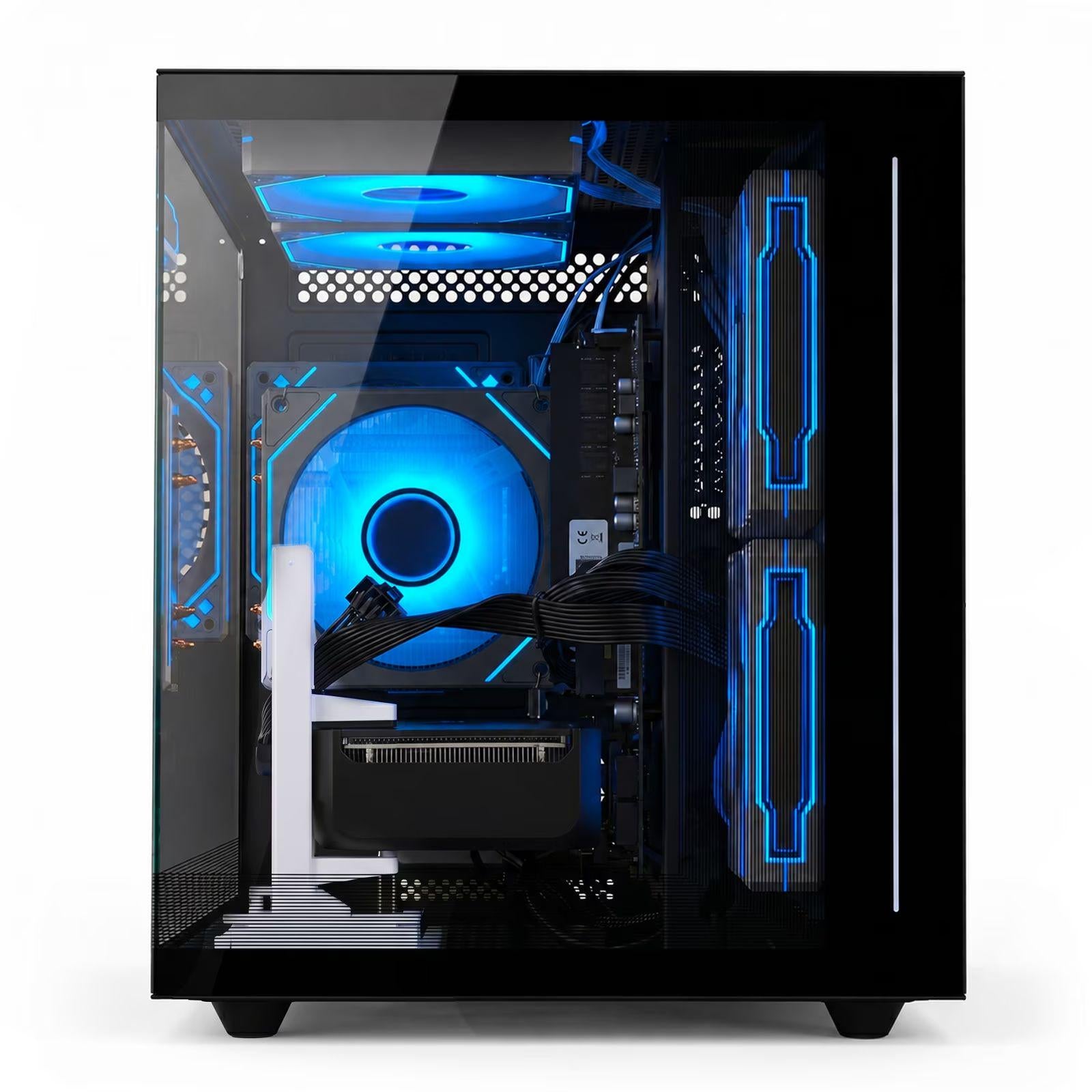 WIWB Gaming PC, Ryzen 5 4500, RX 6500 XT 4GB, 16GB DDR4, 512GB SSD, A520 Motherboard, WiFi 6